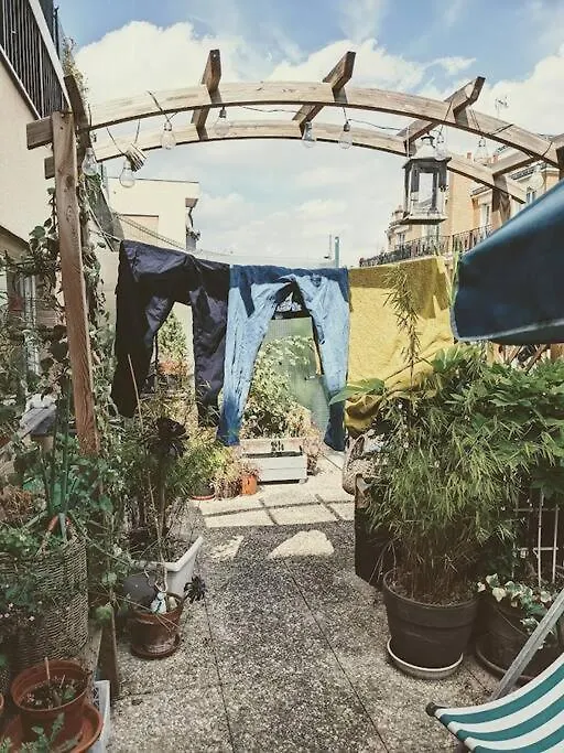Lägenhet La Colonie // Cosy - Terrasse - Butte Aux Cailles Paris